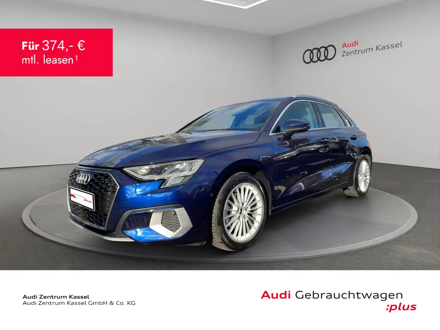 Audi A3 30 TFSI LED Navi PDC+ AHK CarPlay Blau - 1