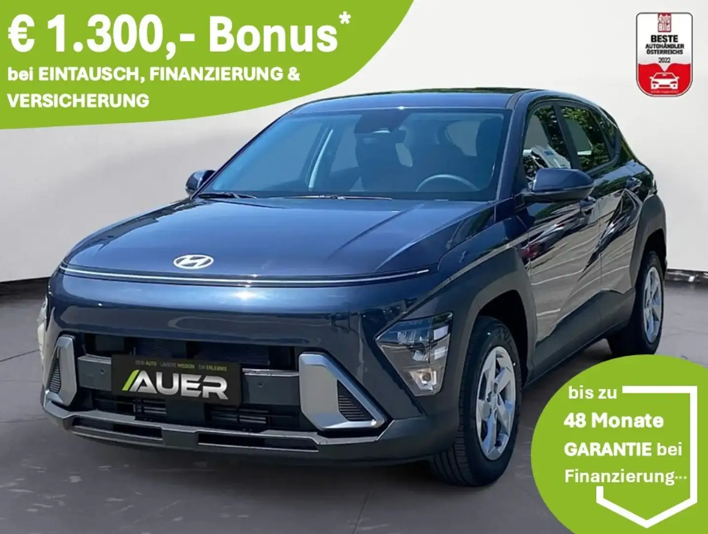 Hyundai KONA 1,0 T-GDi Comfort | LED | Navi | Kamera Blau - 1
