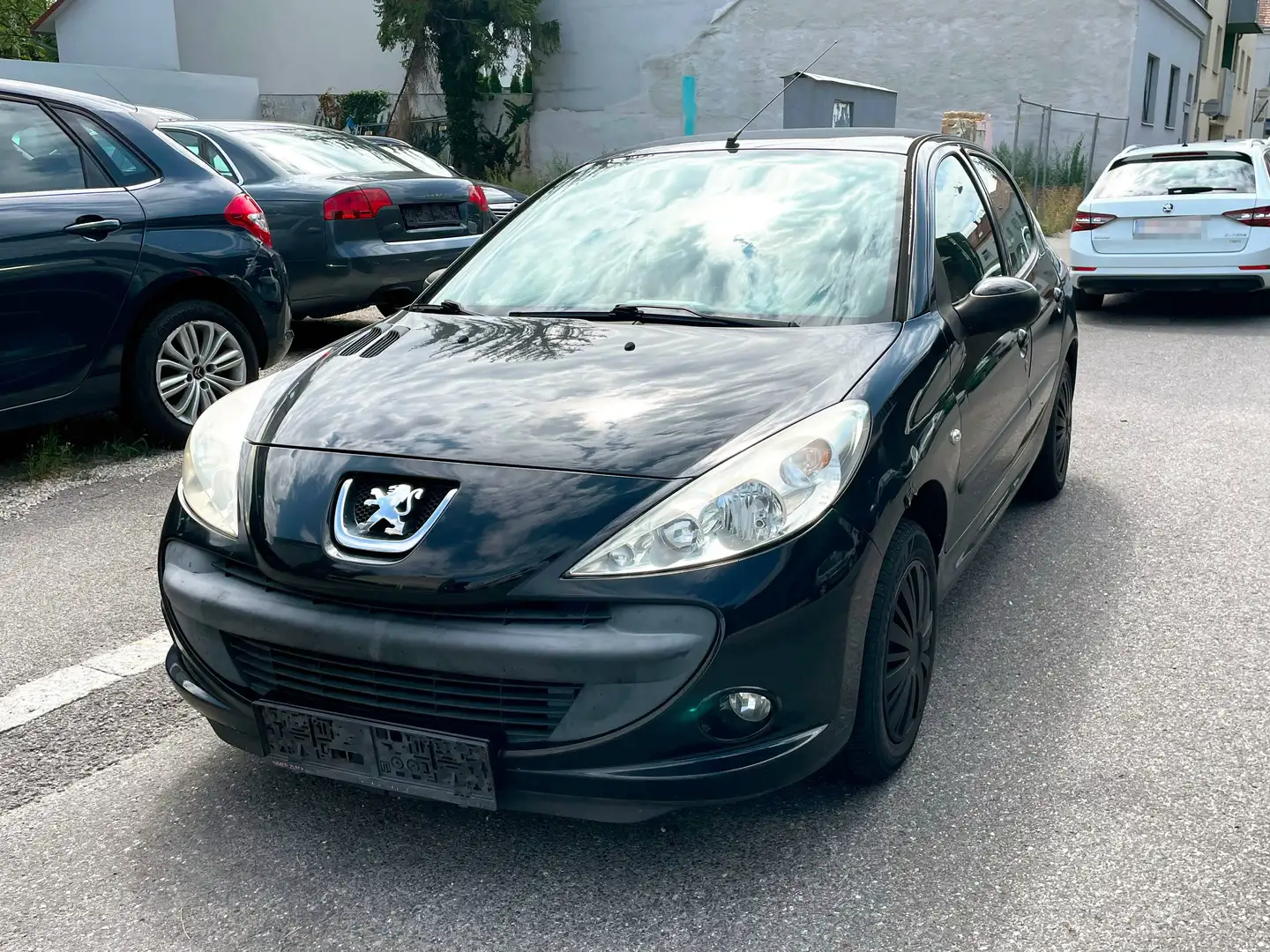 Peugeot 206 + Trendy 1,1 wenig Kilometer Schwarz - 1