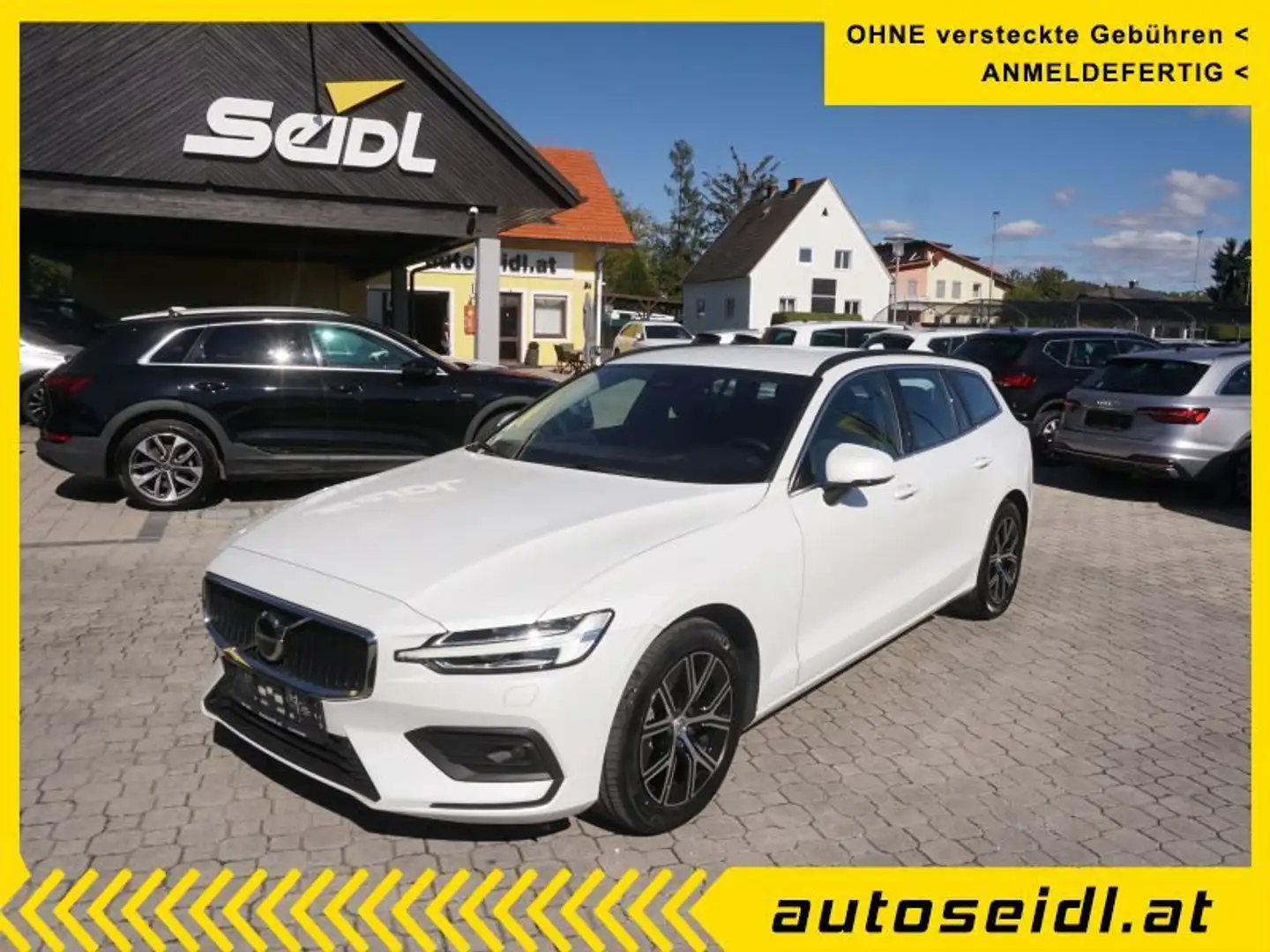 Volvo V60 B4 Core Aut. *LED+KAMERA* Weiß - 1