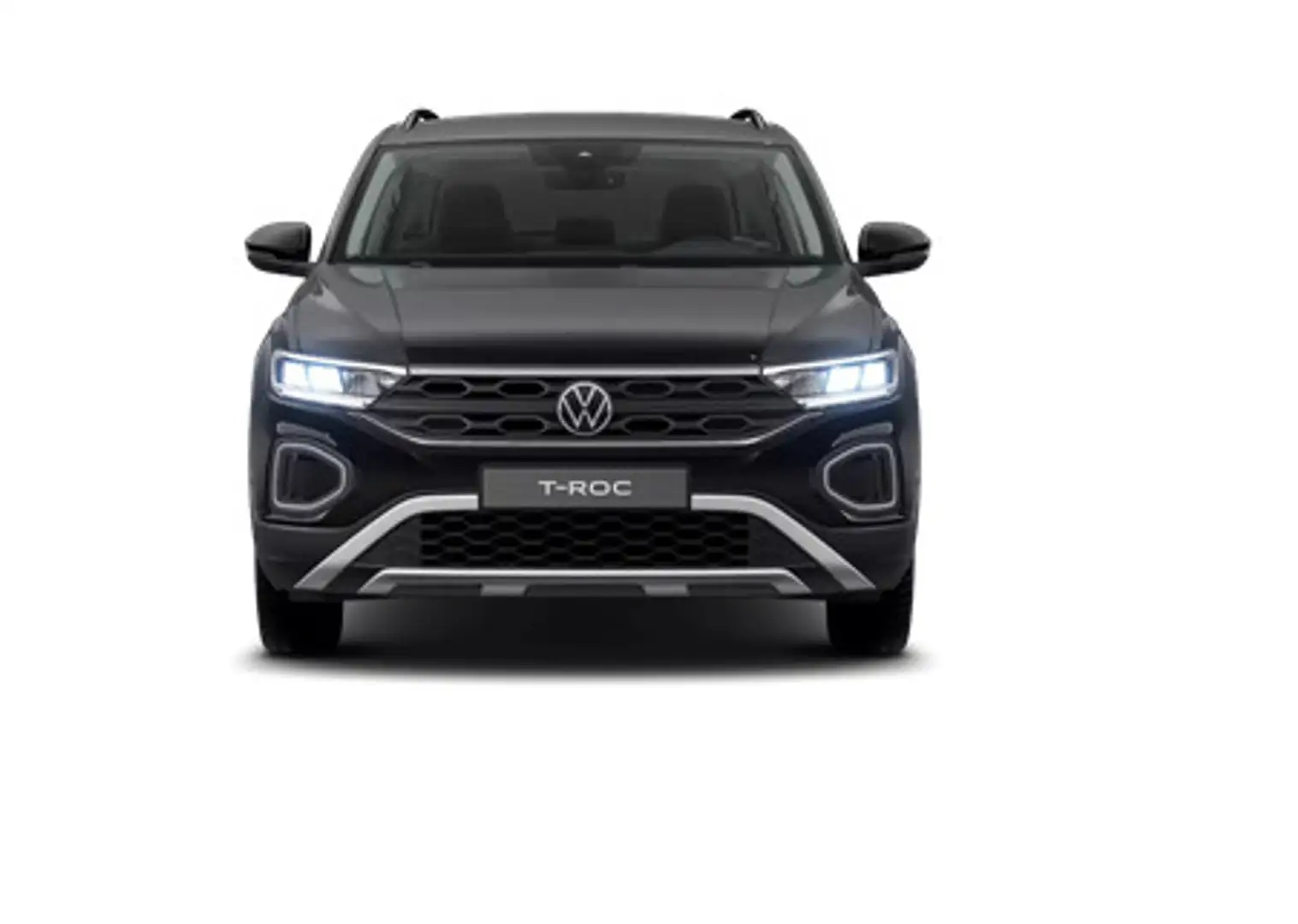 Volkswagen T-Roc 1.0 TSI Life | AHK | NAVI | AHK | SITZH. | Schwarz - 2