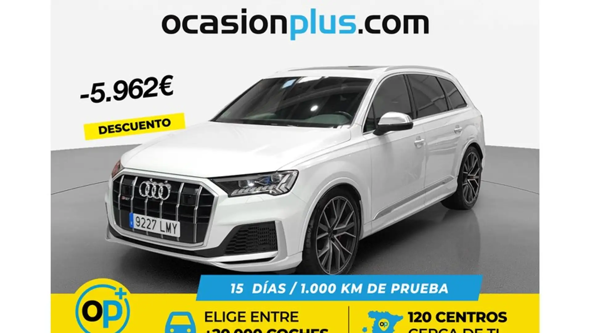 Audi SQ7 TFSI quattro tiptronic Blanc - 1