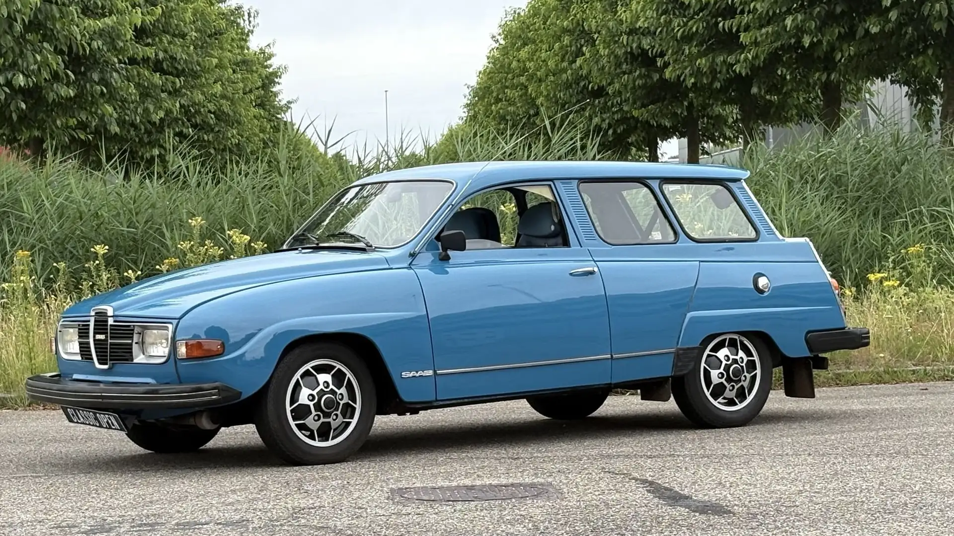 Saab 95 V4 Blau - 1