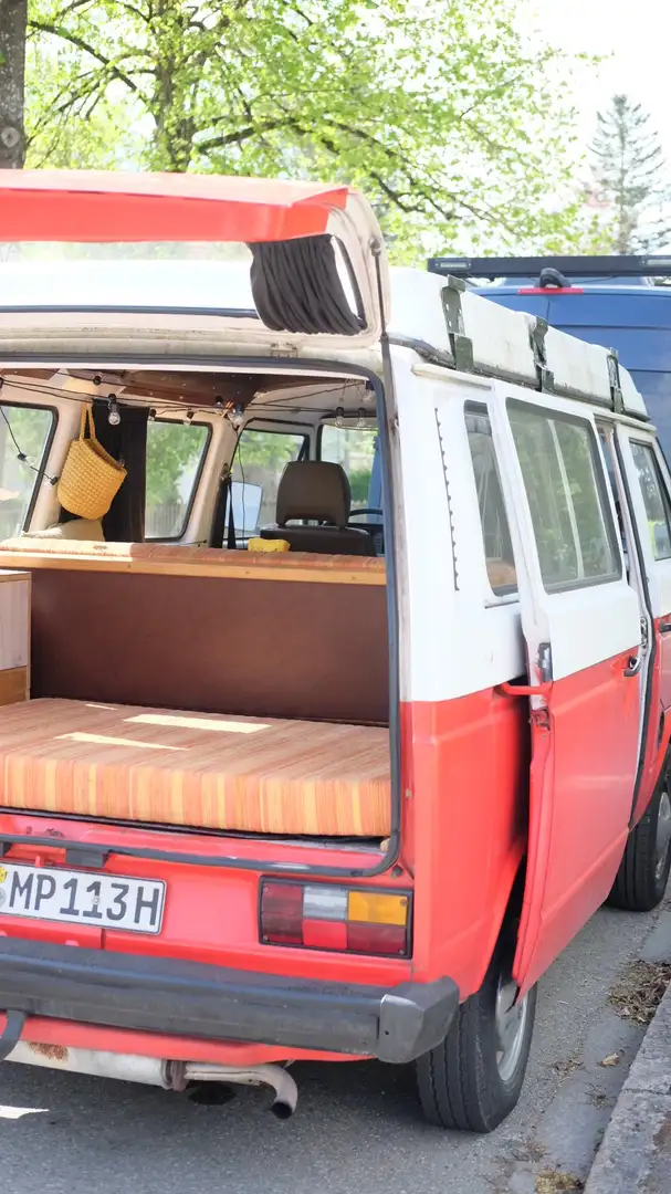 Volkswagen T3 Kombi Roşu - 2