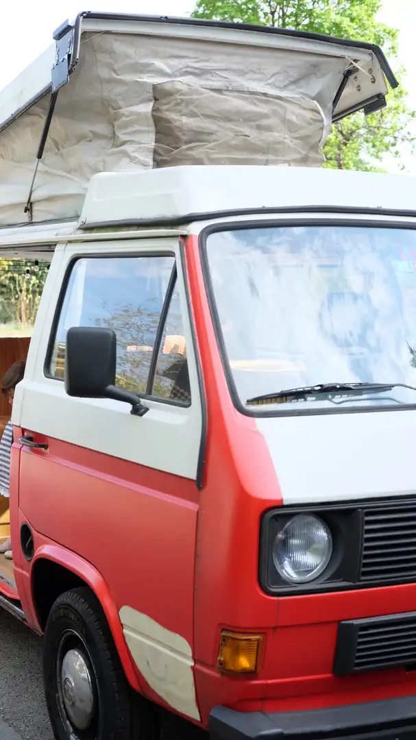 Volkswagen T3 Kombi Roşu - 1