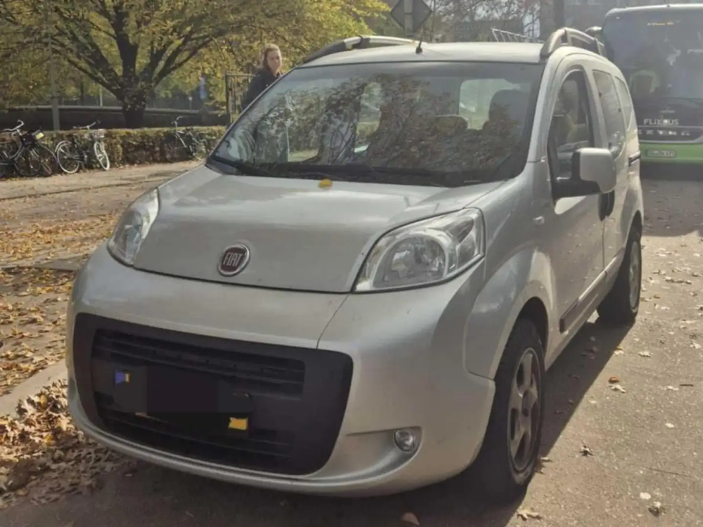 Fiat Qubo 1.4 Dynamic Grijs - 1