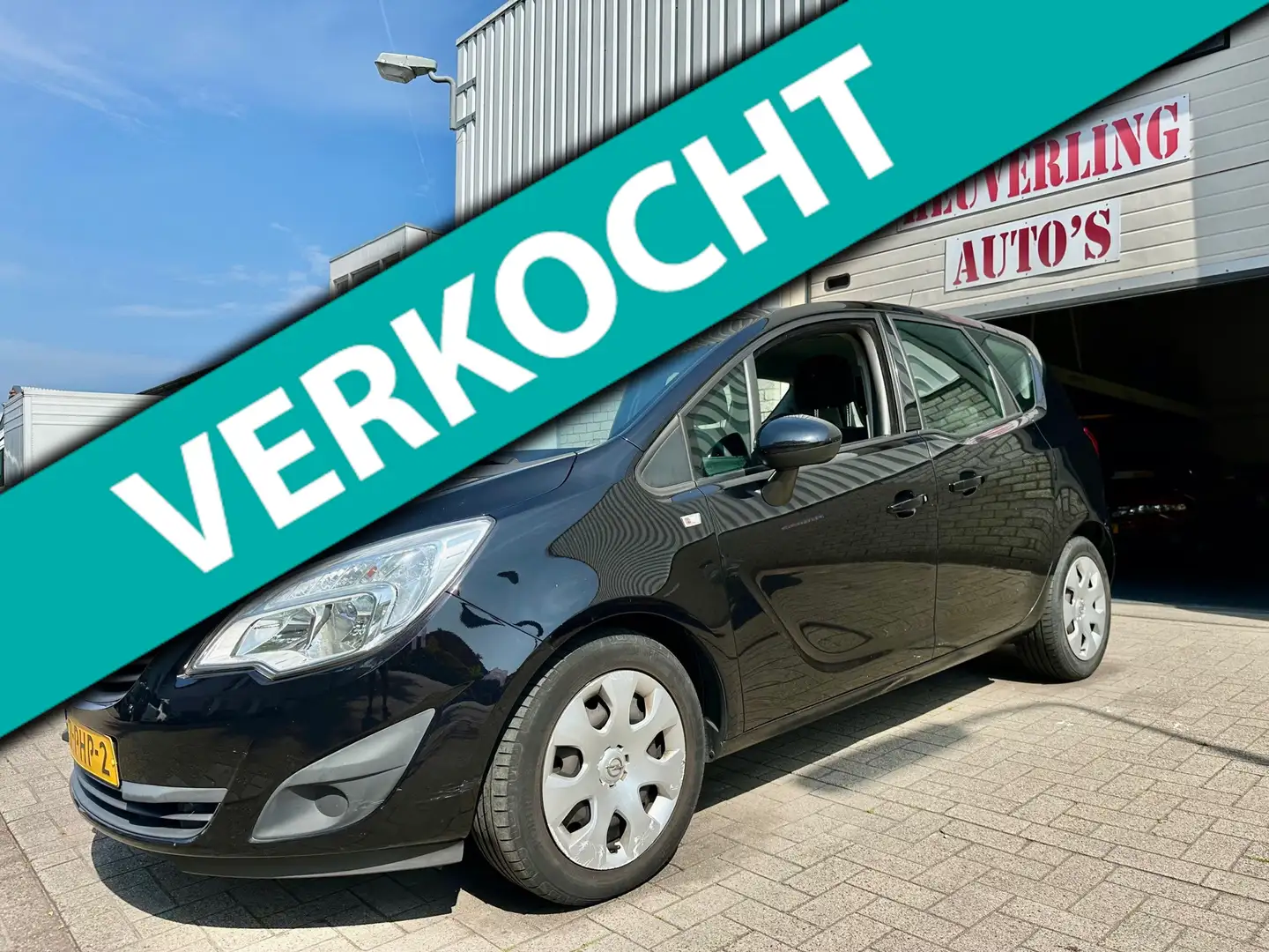 Opel Meriva 1.4 Edition|Airco|Cruise Schwarz - 1