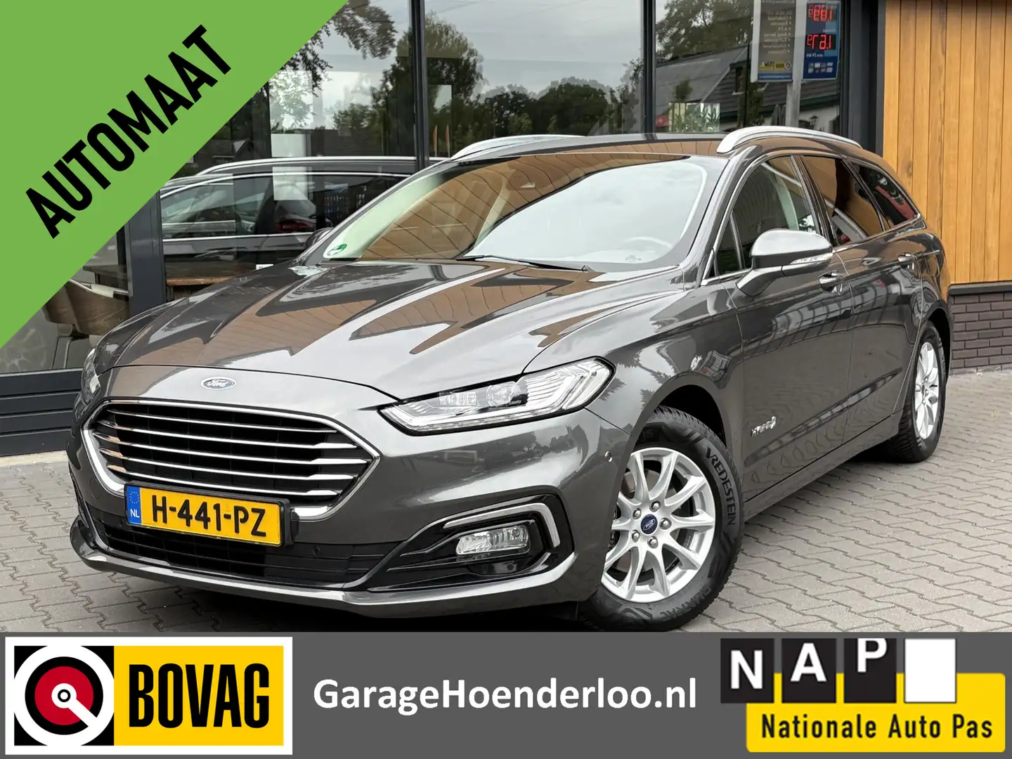 Ford Mondeo Wagon 2.0 Hybrid Titanium Trekhaak, Camera, Carpla Grey - 1