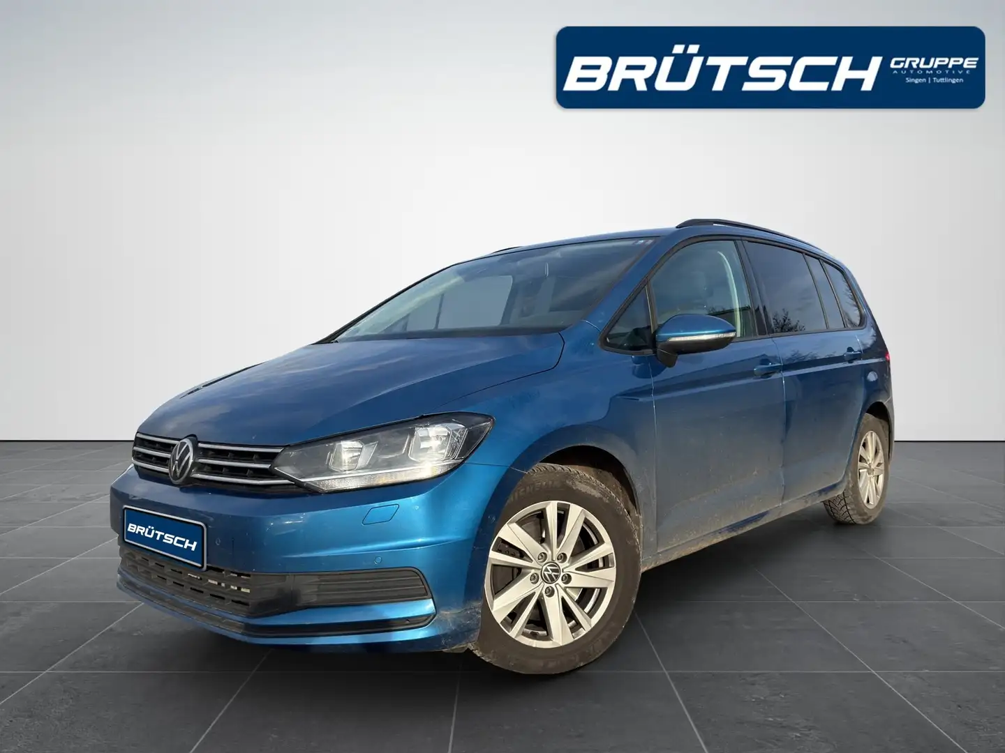Volkswagen Touran 1.5 TSI Comfortline KLIMA / 7-SITZER / STHZG / SIT Blau - 1