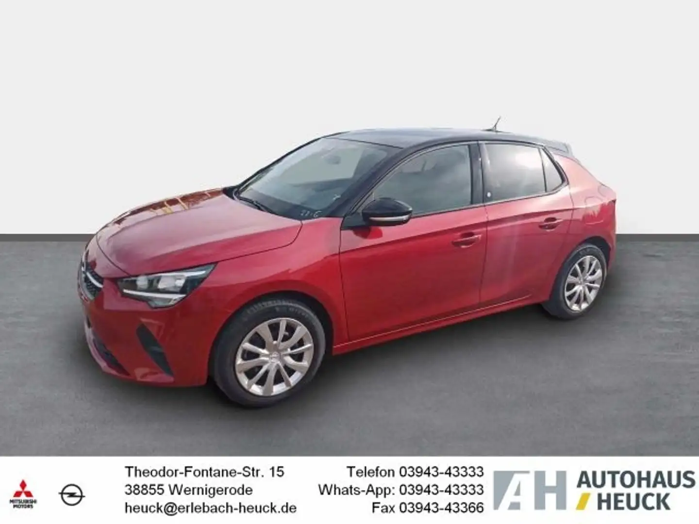 Opel Corsa-e Edition OBC 360 Kamera Apple CarPlay Android Auto Rojo - 1