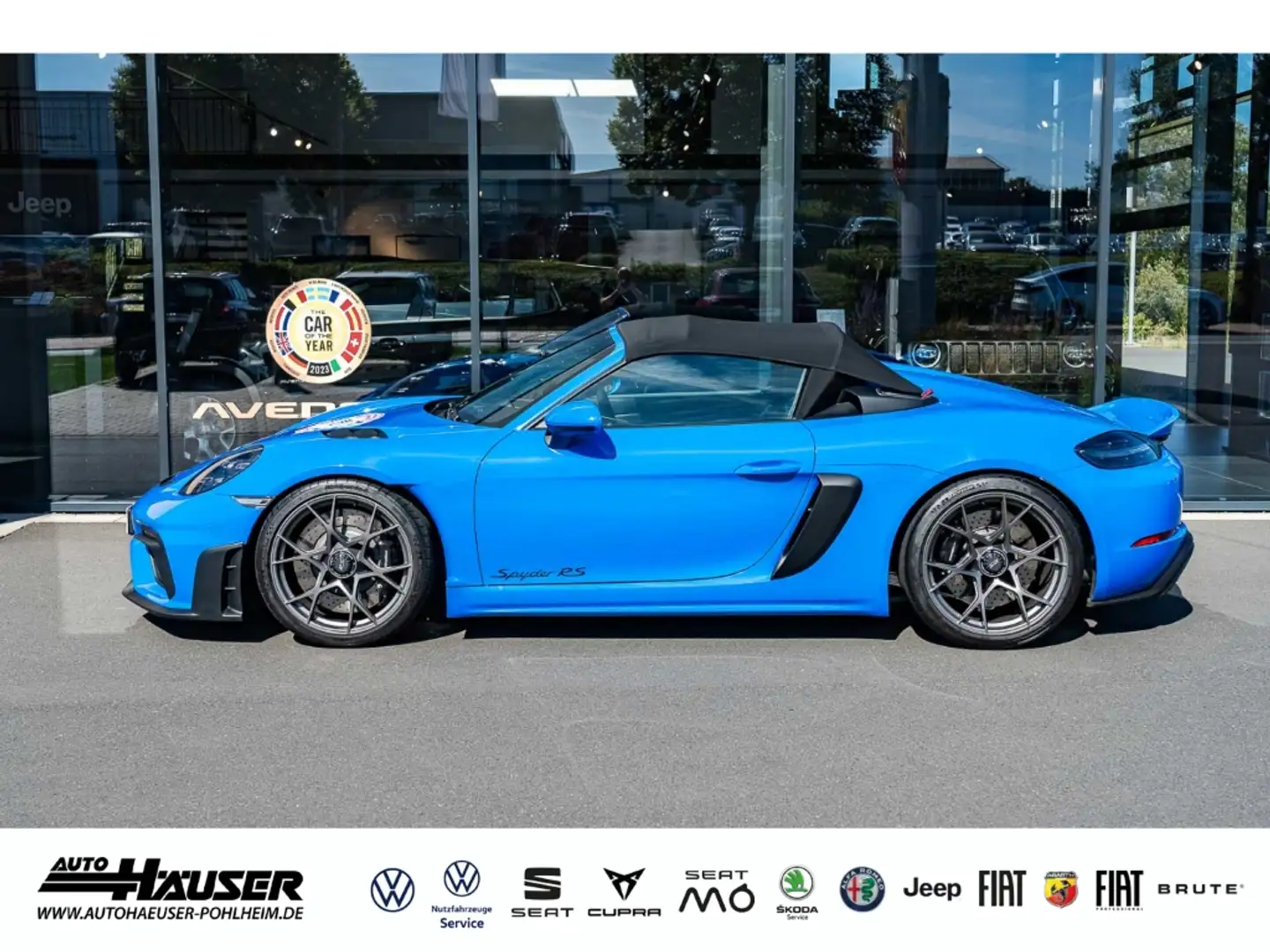 Porsche Boxster 718 Spyder RS 4.0 Lift Bose Sport Chrono Blau - 2