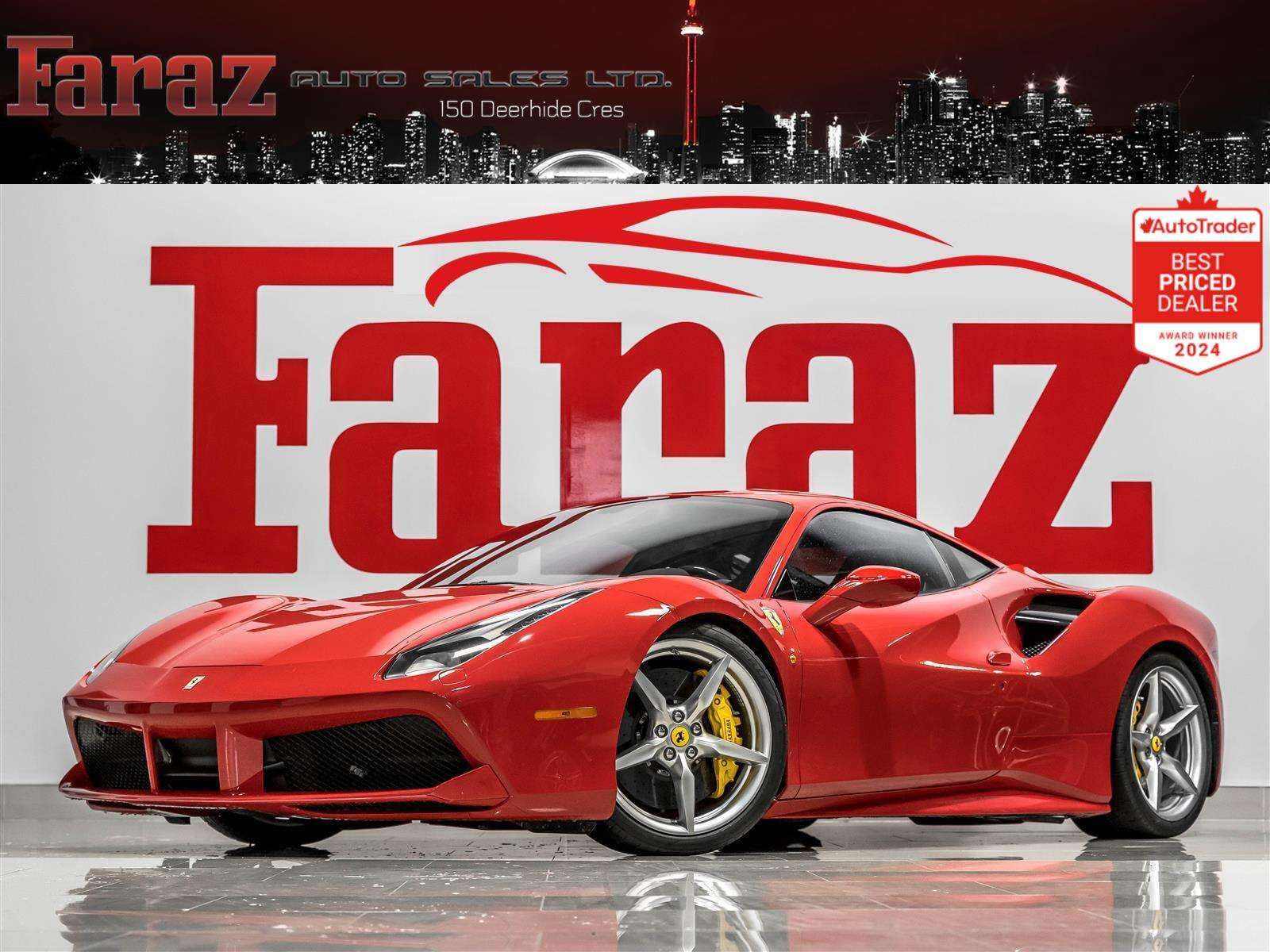 2018 Ferrari 488 GT Challenge Sport Exhaust|Novitec Rosso Lowering