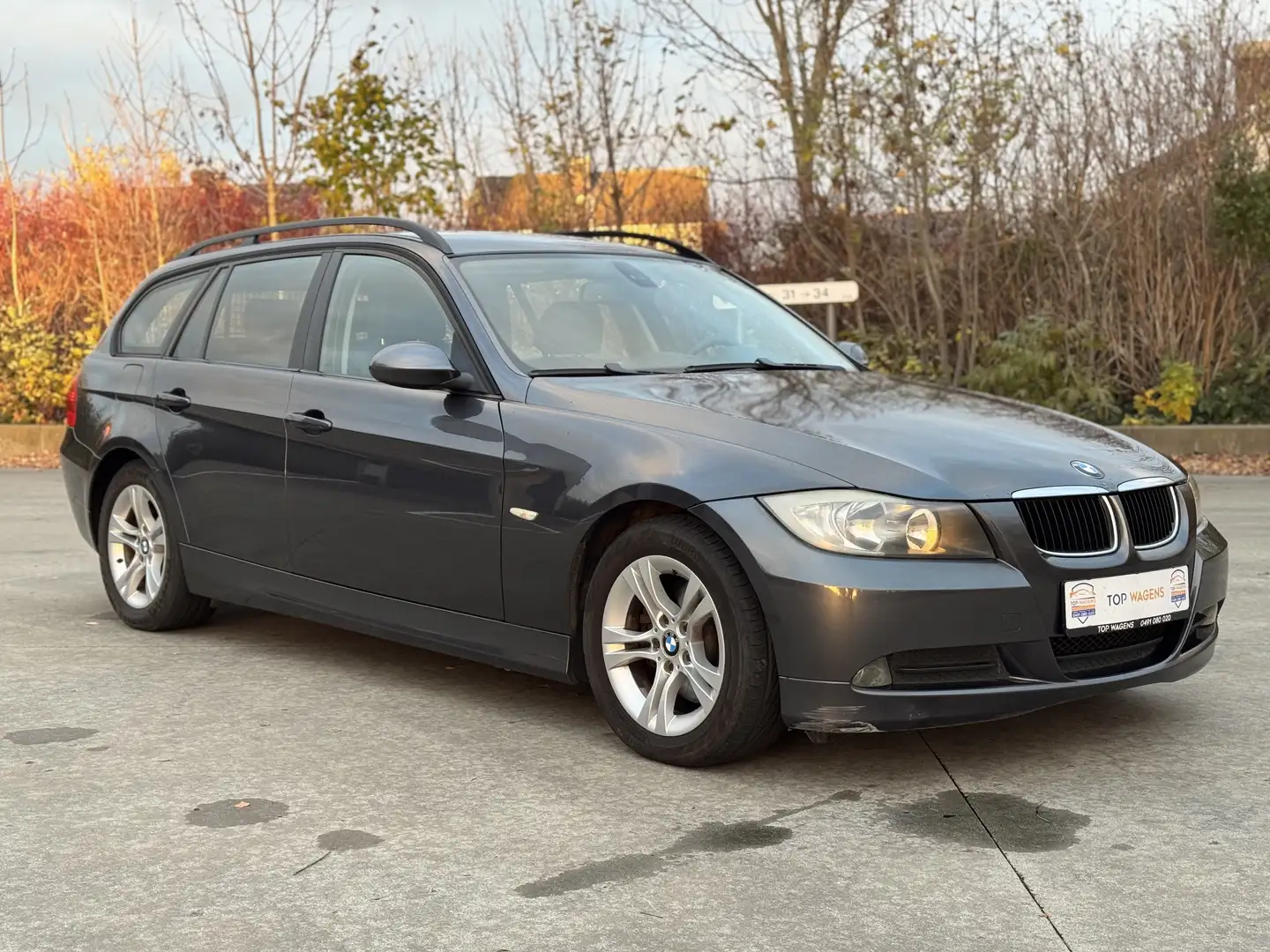 BMW 318 GOEDE STAAT! / RECENT GEKEURD! Gris - 1