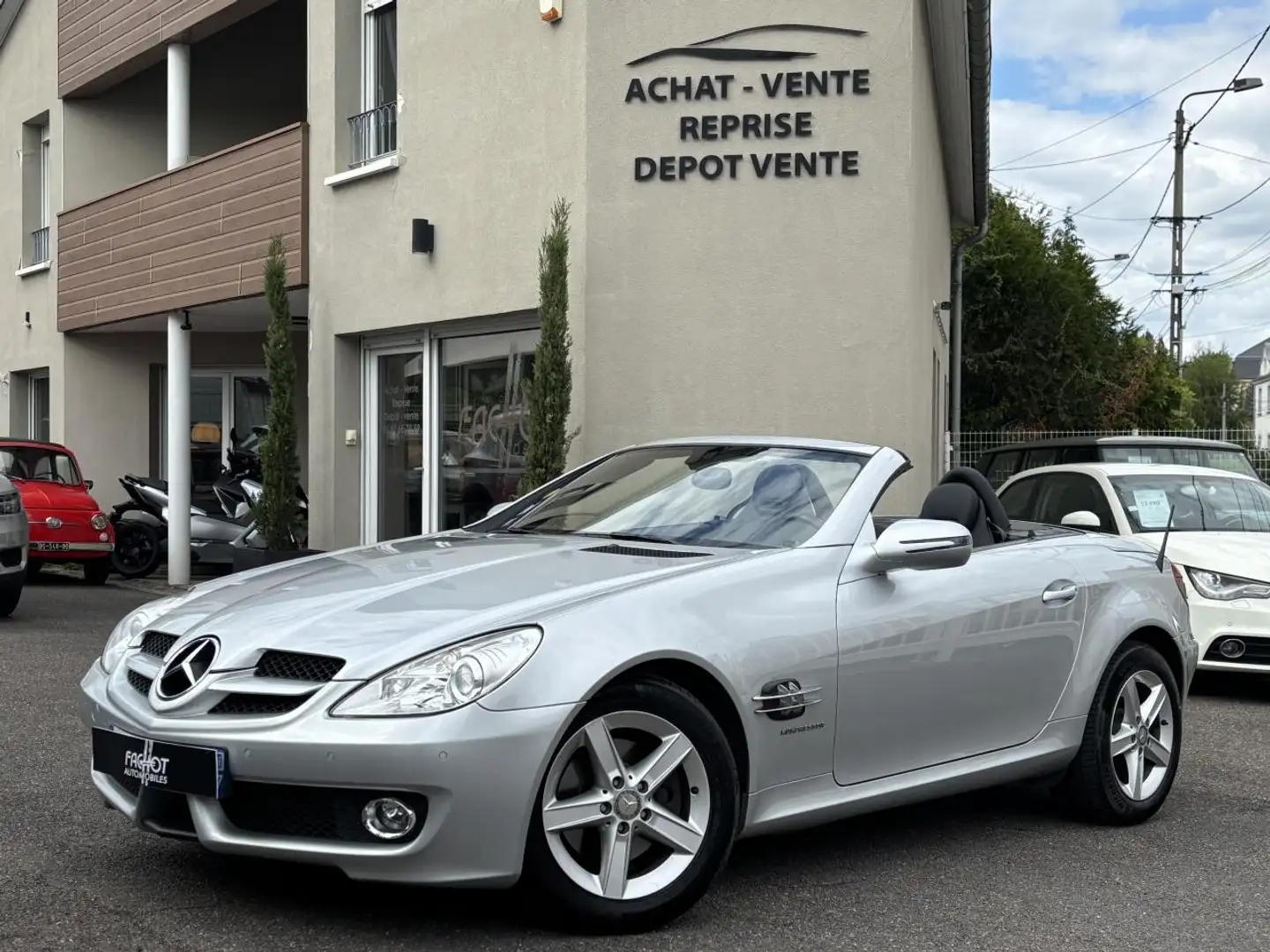 Mercedes-Benz SLK SLK 200 Kompressor - BVA  CABRIOLET - BM 171 . PHA Argent - 2