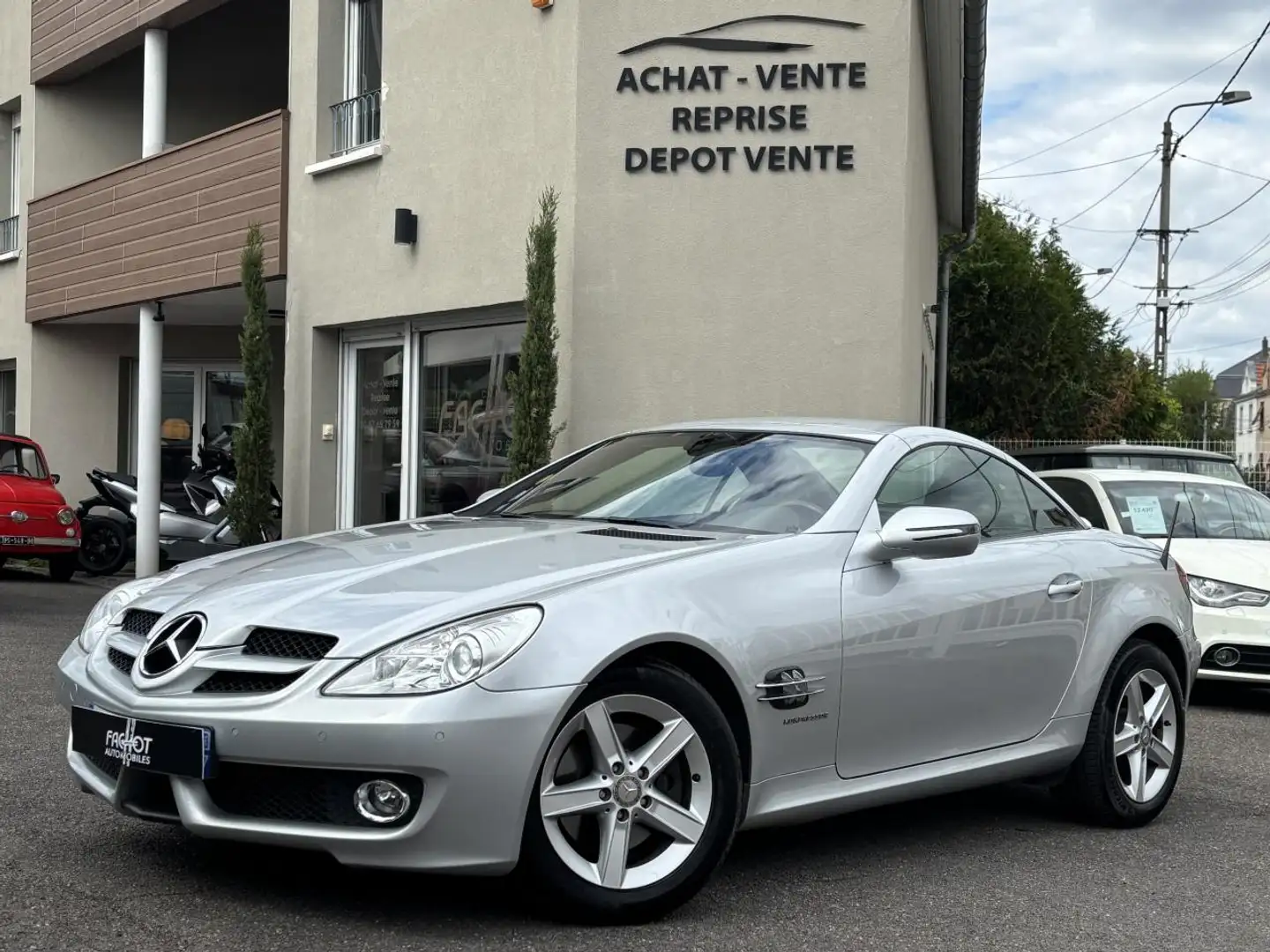 Mercedes-Benz SLK SLK 200 Kompressor - BVA  CABRIOLET - BM 171 . PHA Argent - 1