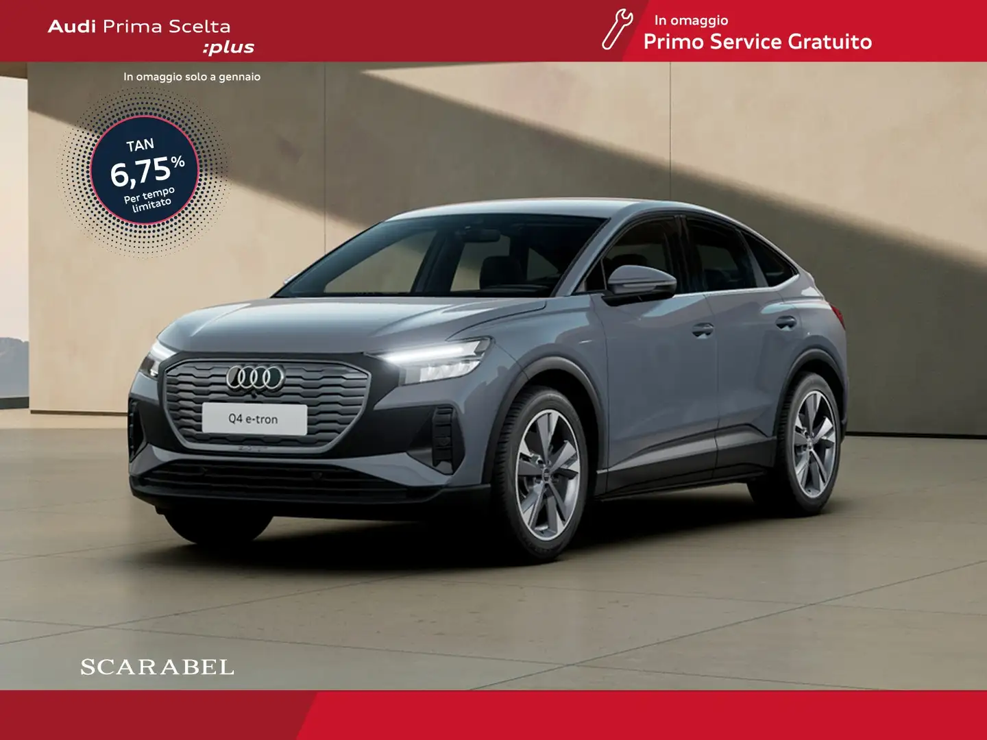 Audi Q4 e-tron sportback e-tron 45 business Grigio - 1