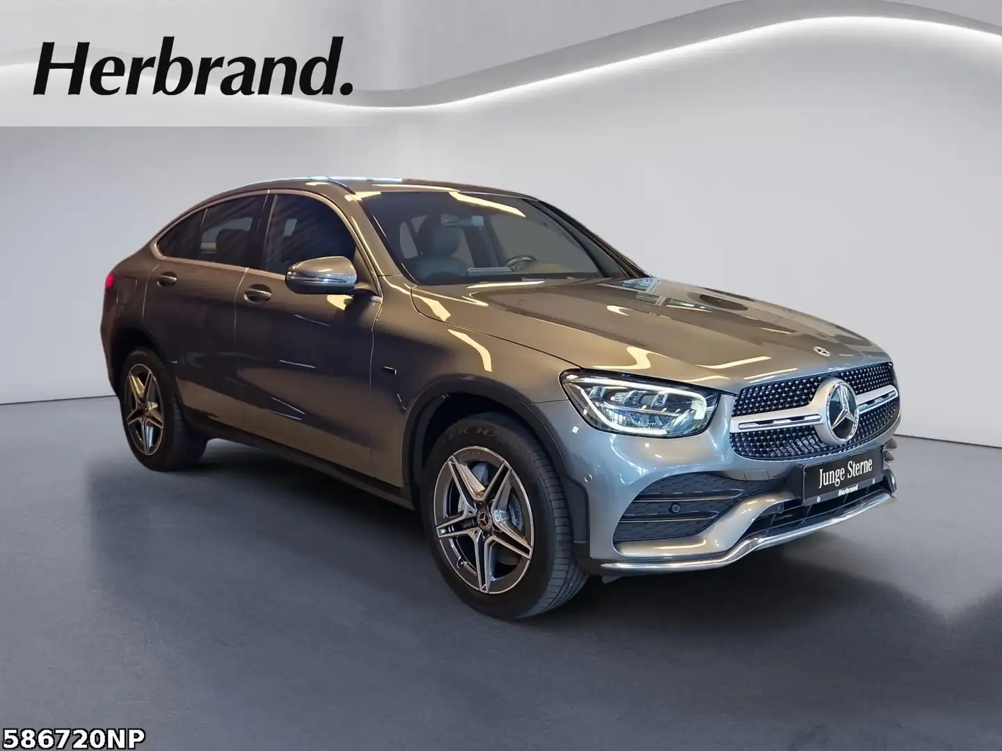Mercedes-Benz GLC 300 de 4matic Coupé AMG Line AHK Kamera 19" Grau - 2
