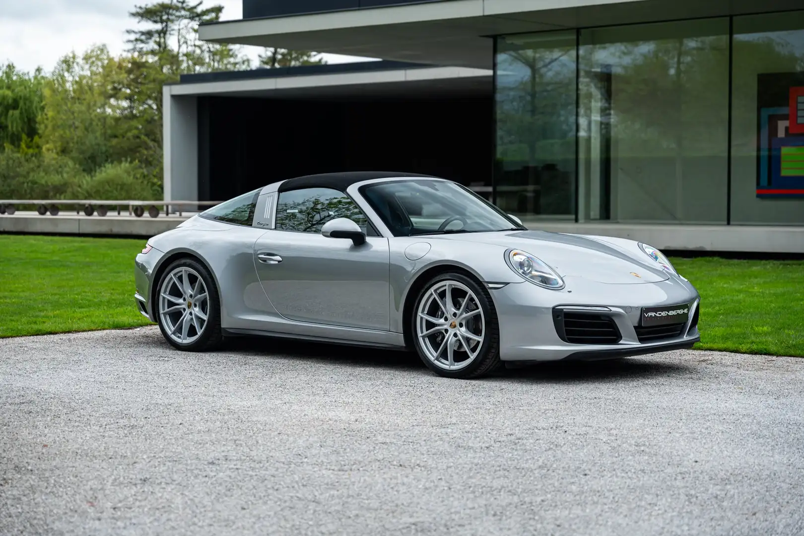 Porsche 991 .2 TARGA 4 / FULL LEATHER / SPORT EXHAUST / BOSE Zilver - 1