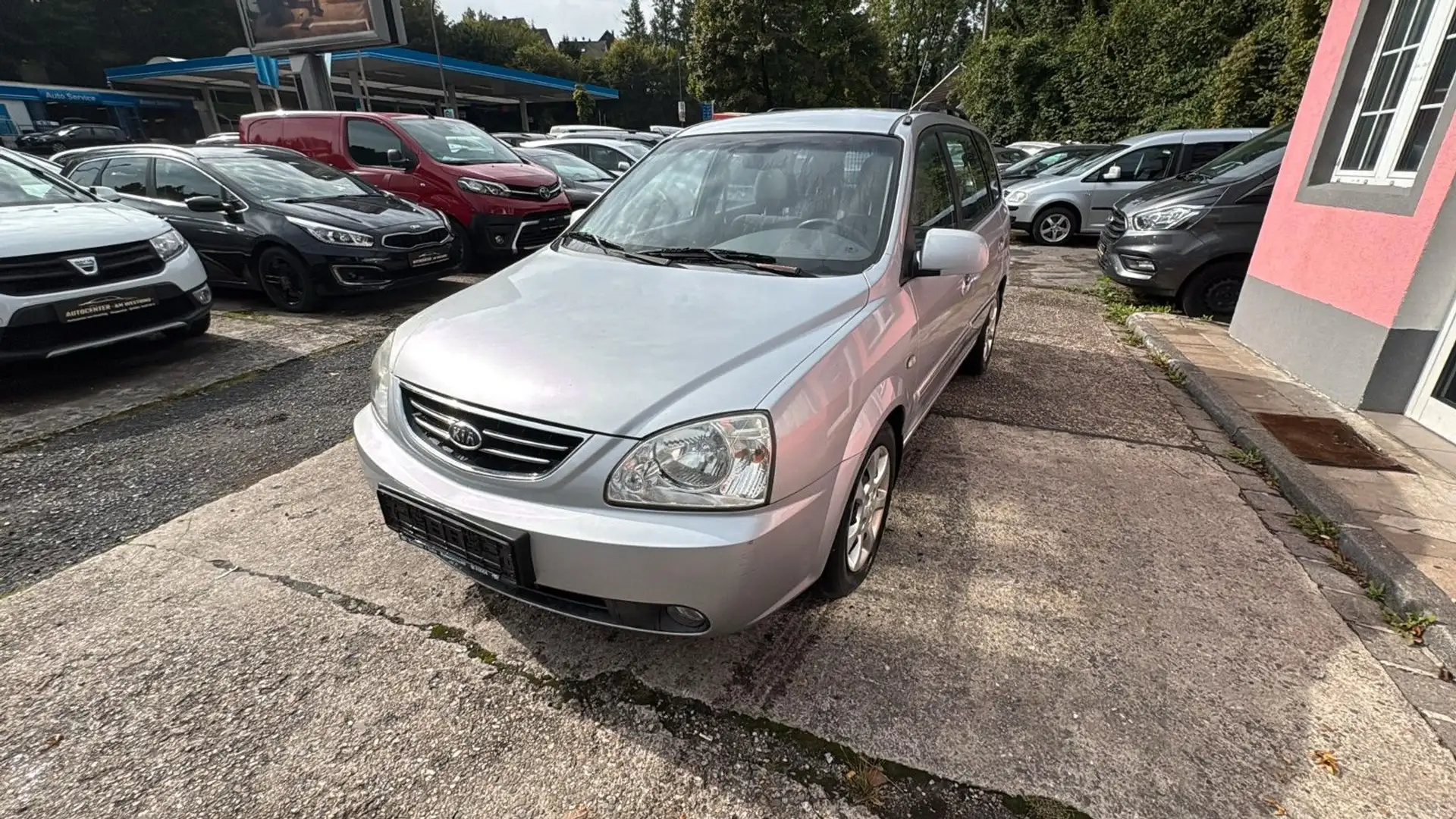 Kia Carens 2.0 CRDi EX Van Silber - 1