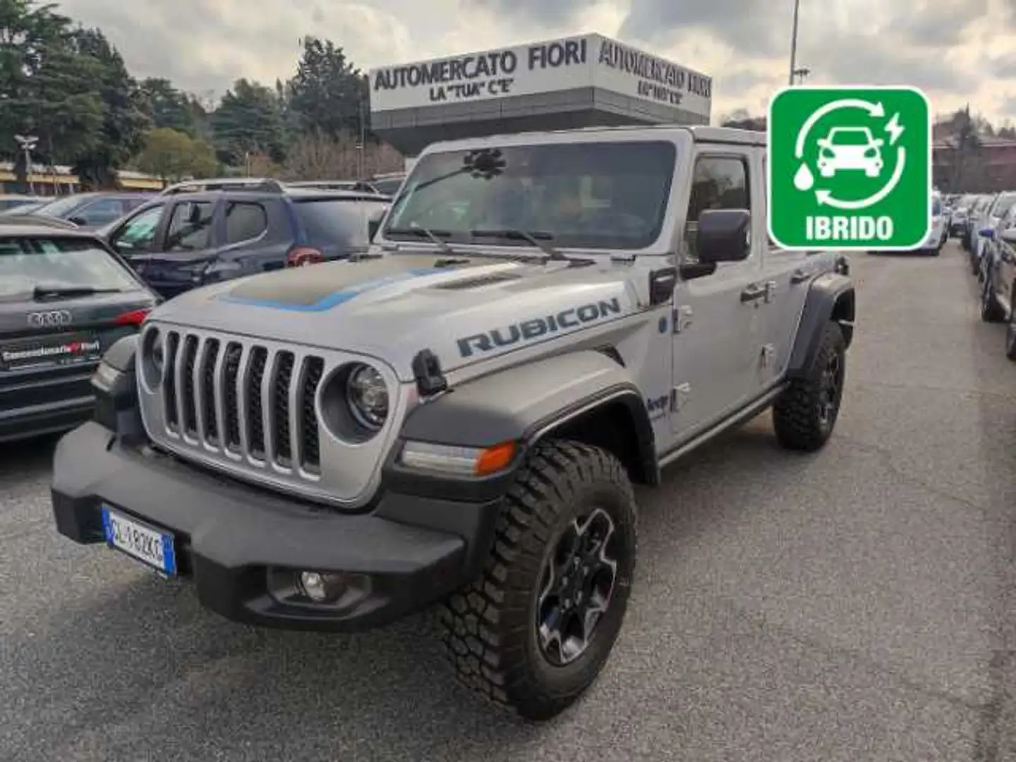 Jeep Wrangler Unlimited 2.0 ATX PHEV Rubicon Argent - 1