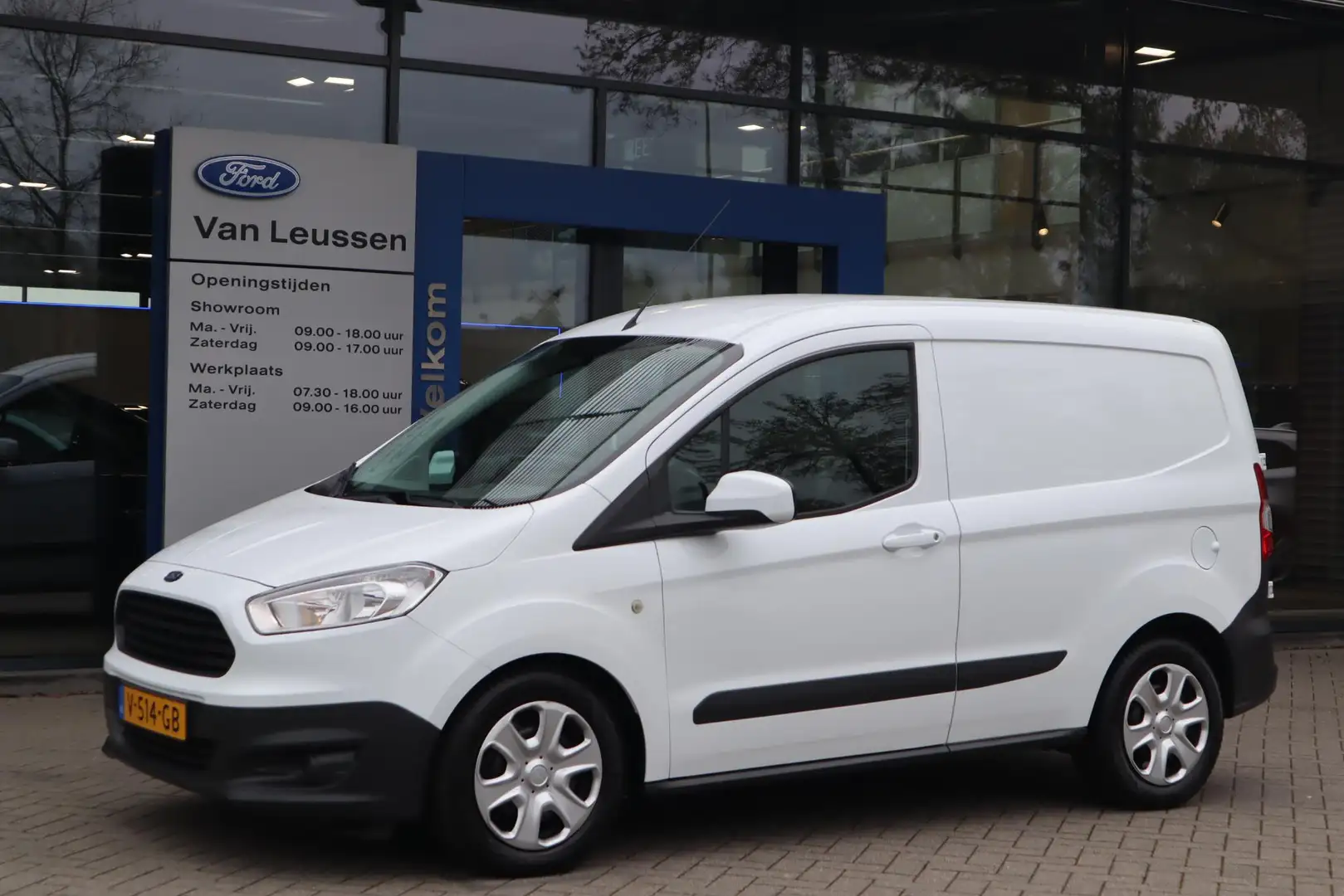 Ford Transit Courier 1.5 TDCI TREND STOELVERW. AIRCO NL-AUTO 1e EIGENAA Wit - 2