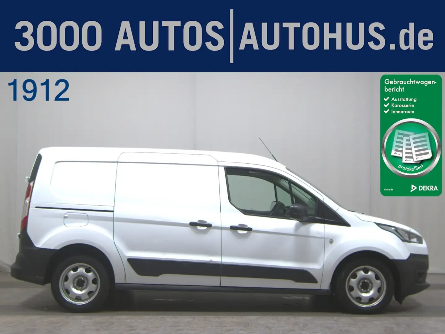 Ford Transit Connect 1.5 EB 3 Sitzer PDC Weiß - 1