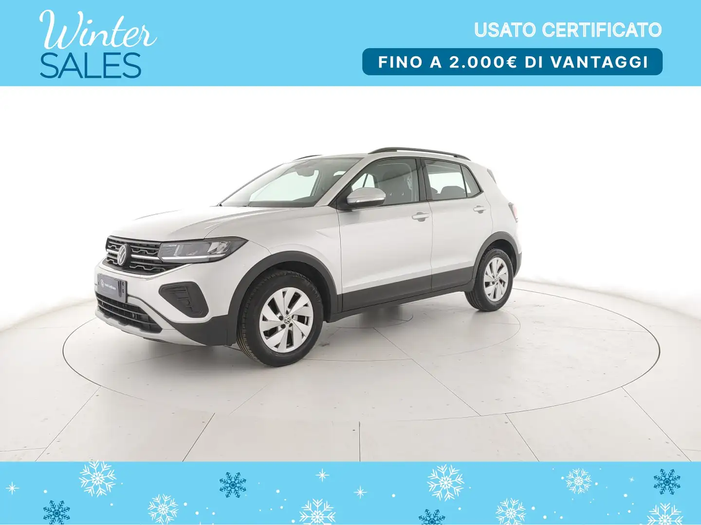 Volkswagen T-Cross 1.0 TSI Life 115 CV DSG Gris - 1