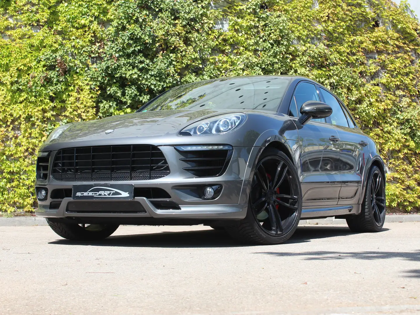 TECHART Macan S: 22",Aerokit,Sportausp,Pano,Luft,Scheckh. Gri - 1