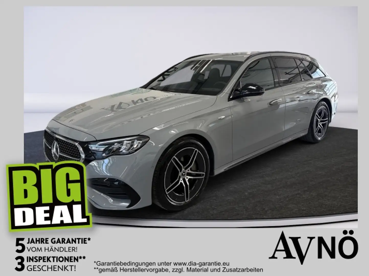 Mercedes-Benz E 300 T de 4M AMG LINE AHK DISTRONIC NIGHT PAKET Grau - 1