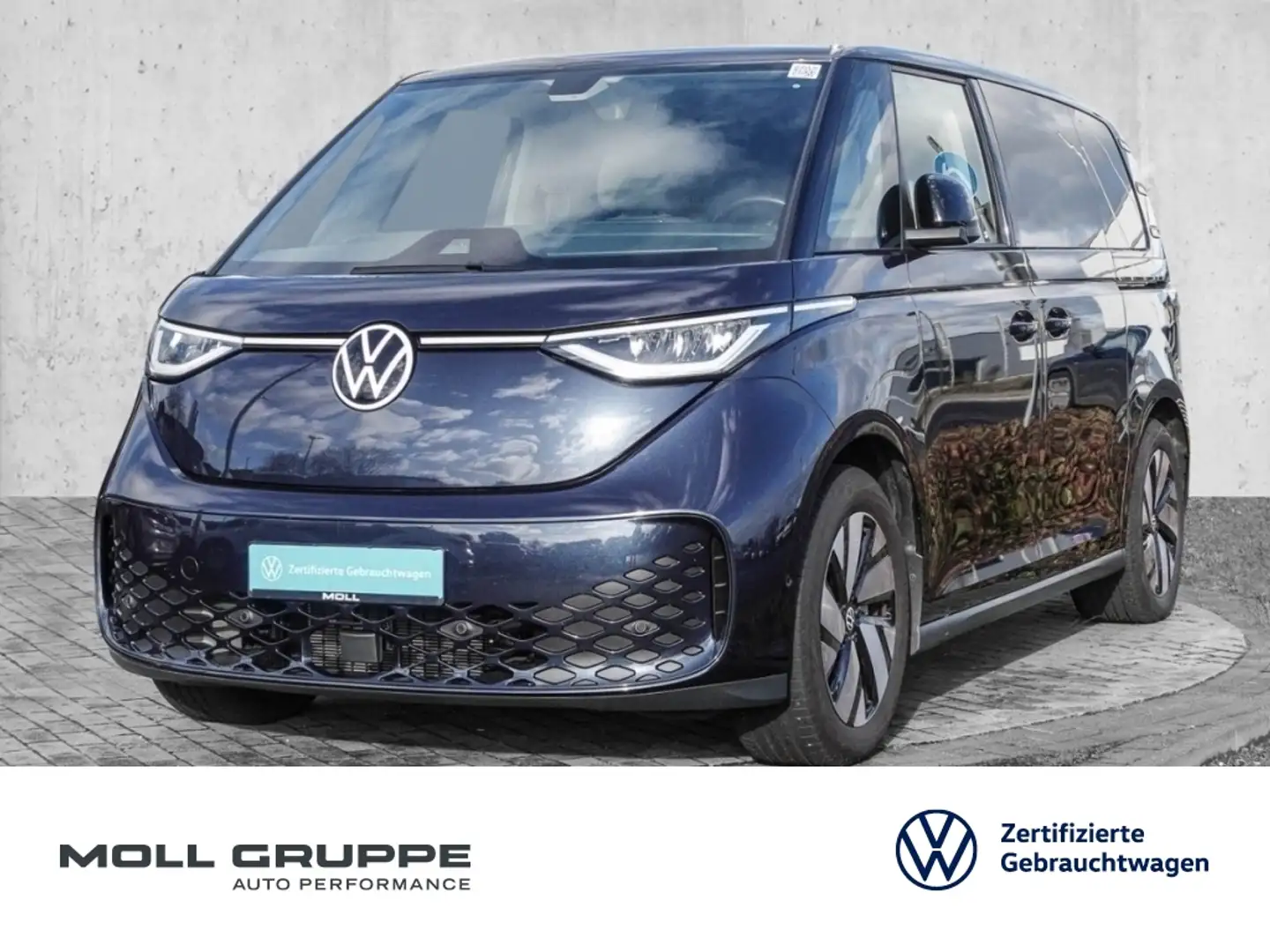 Volkswagen ID. Buzz Pro NAVI ACC SPURH KAM KLIMAA SHZ LED Azul - 1