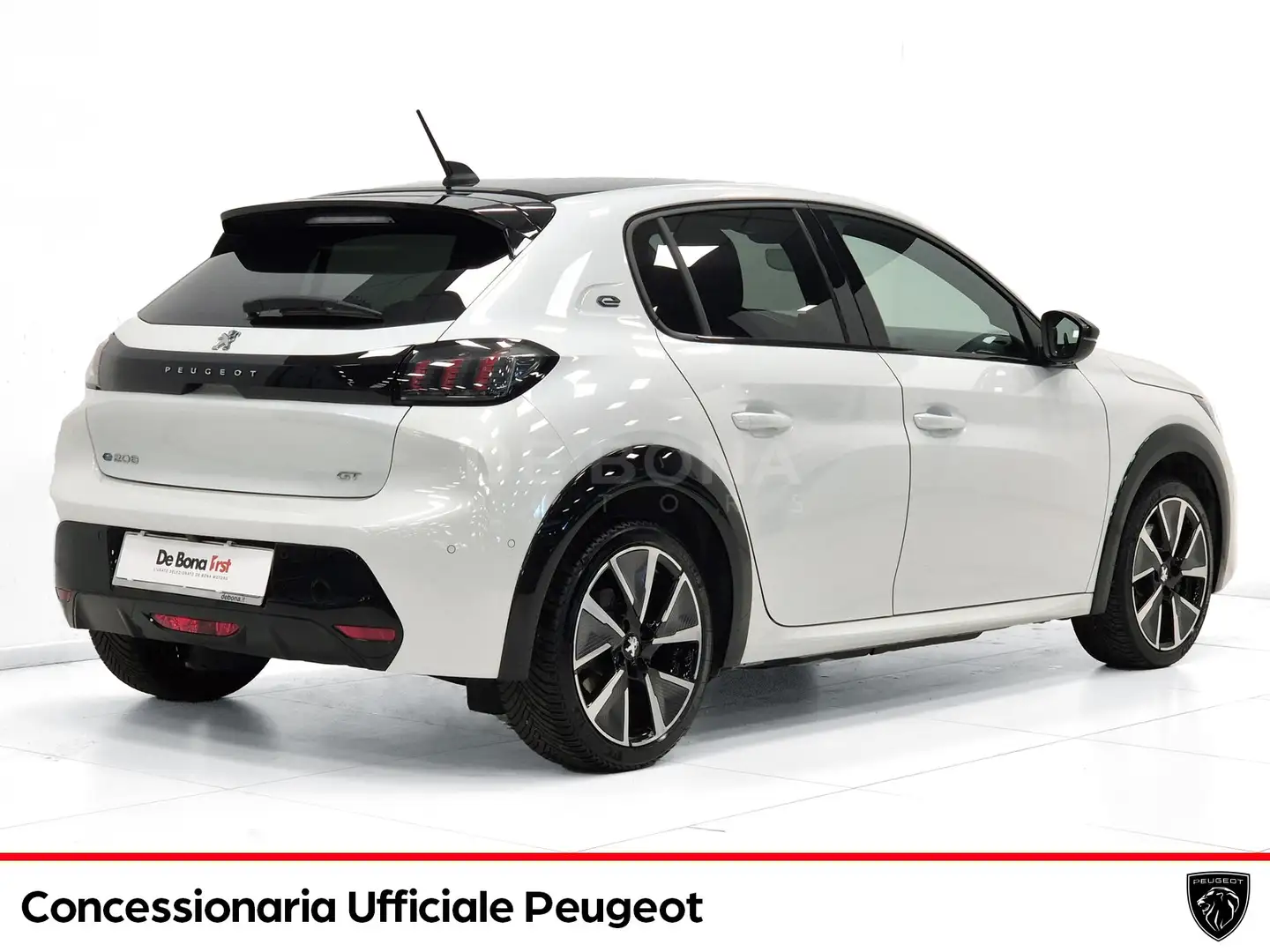 Peugeot e-208 gt pack 100kw Blanc - 2