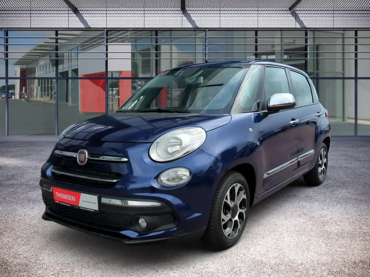 Fiat 500L 1.3 Multijet 16V Mirror AUT Navi Kam. PDC Blau - 2