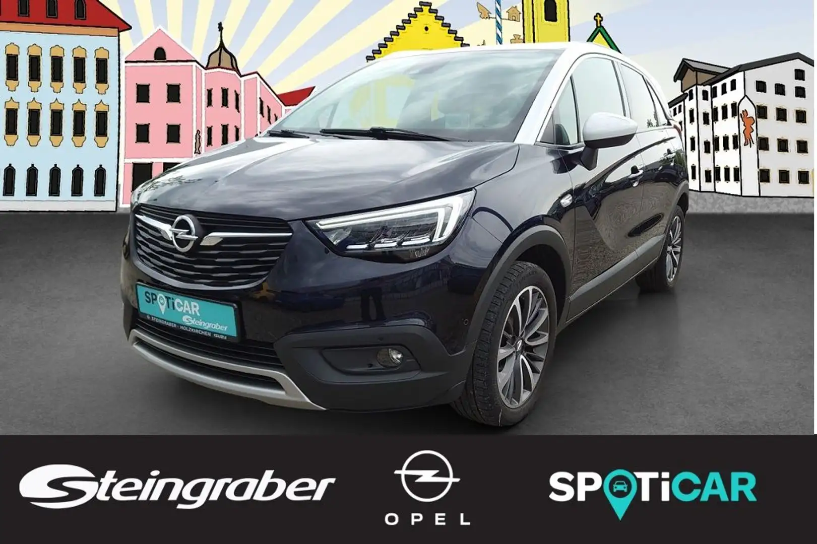 Opel Crossland X 1.5 Diesel Start/Stop Automatik Ultimate Bleu - 1