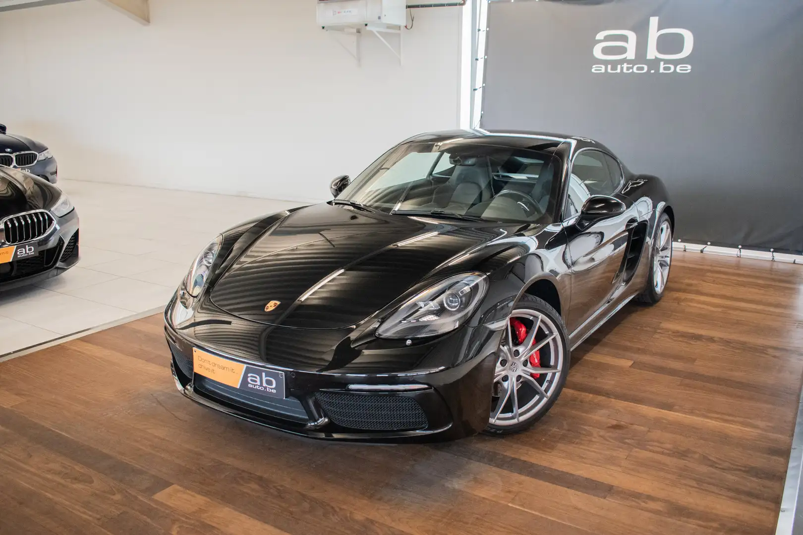 Porsche 718 S 2.5L, CAYMAN, PDK, SPORTUITLAAT, LEDER, CAMERA Schwarz - 2