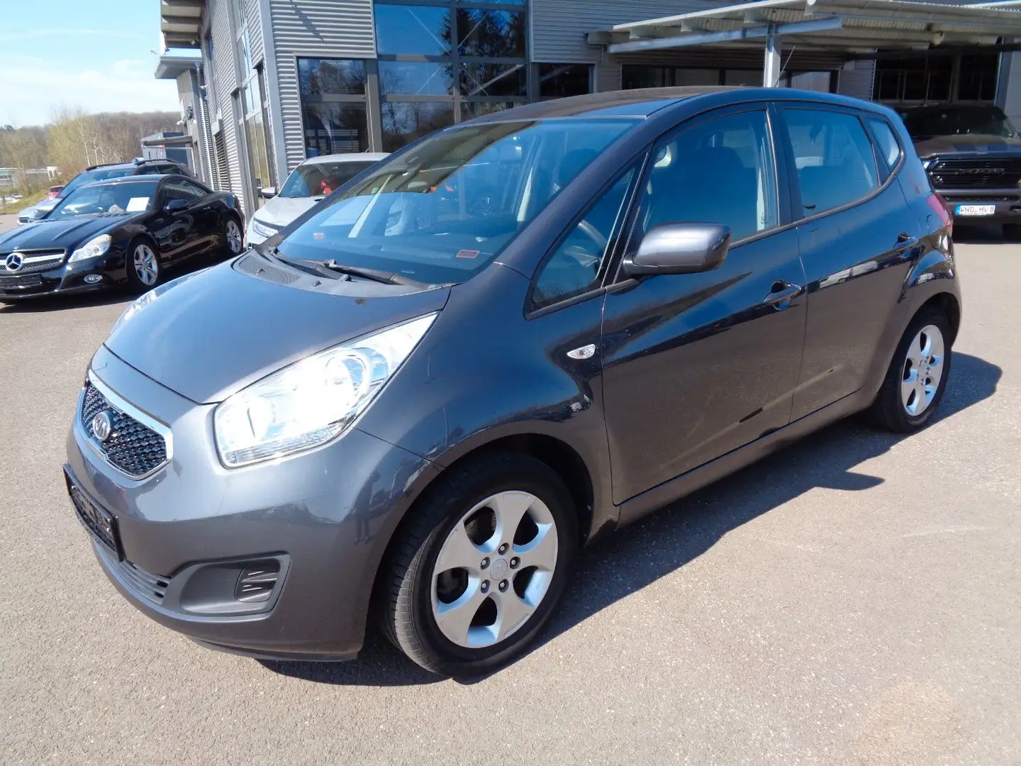 Kia Venga Edition7,Alufelgen,AHK,SHZ. Grau - 1