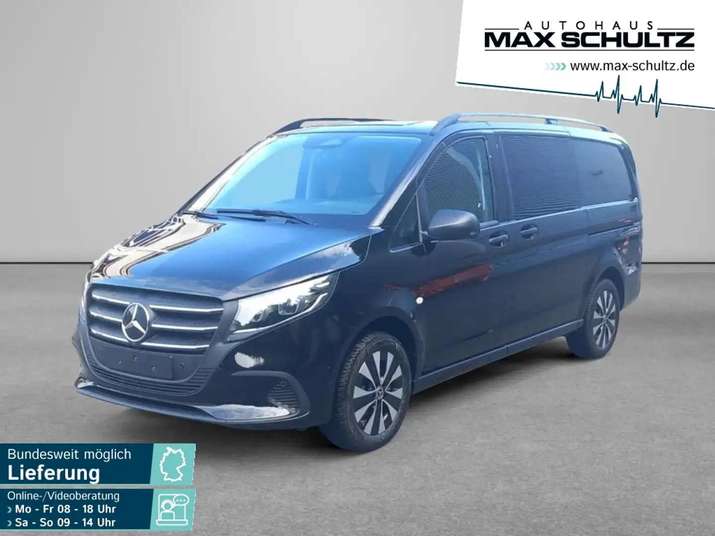 Mercedes-Benz Vito 119 CDI Mixto 4M Lang LED*AHK*Navi*360°Kam. Schwarz - 1