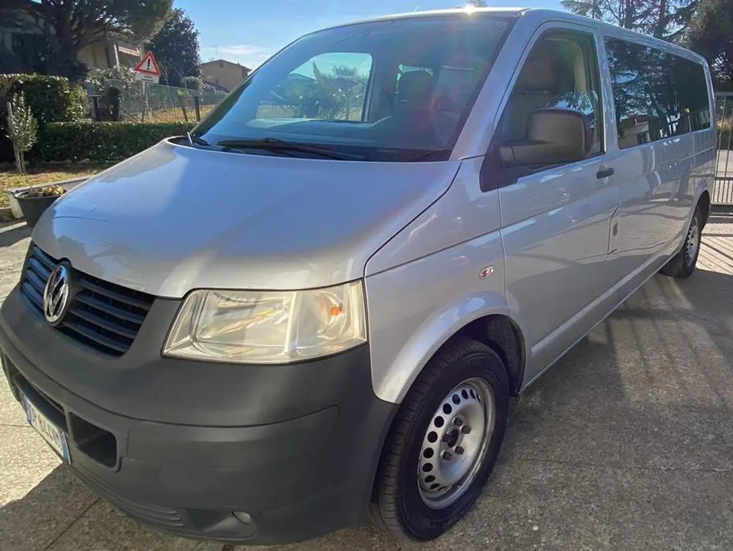 Volkswagen T5 Caravelle 2500 cc passo lungo Silber - 1