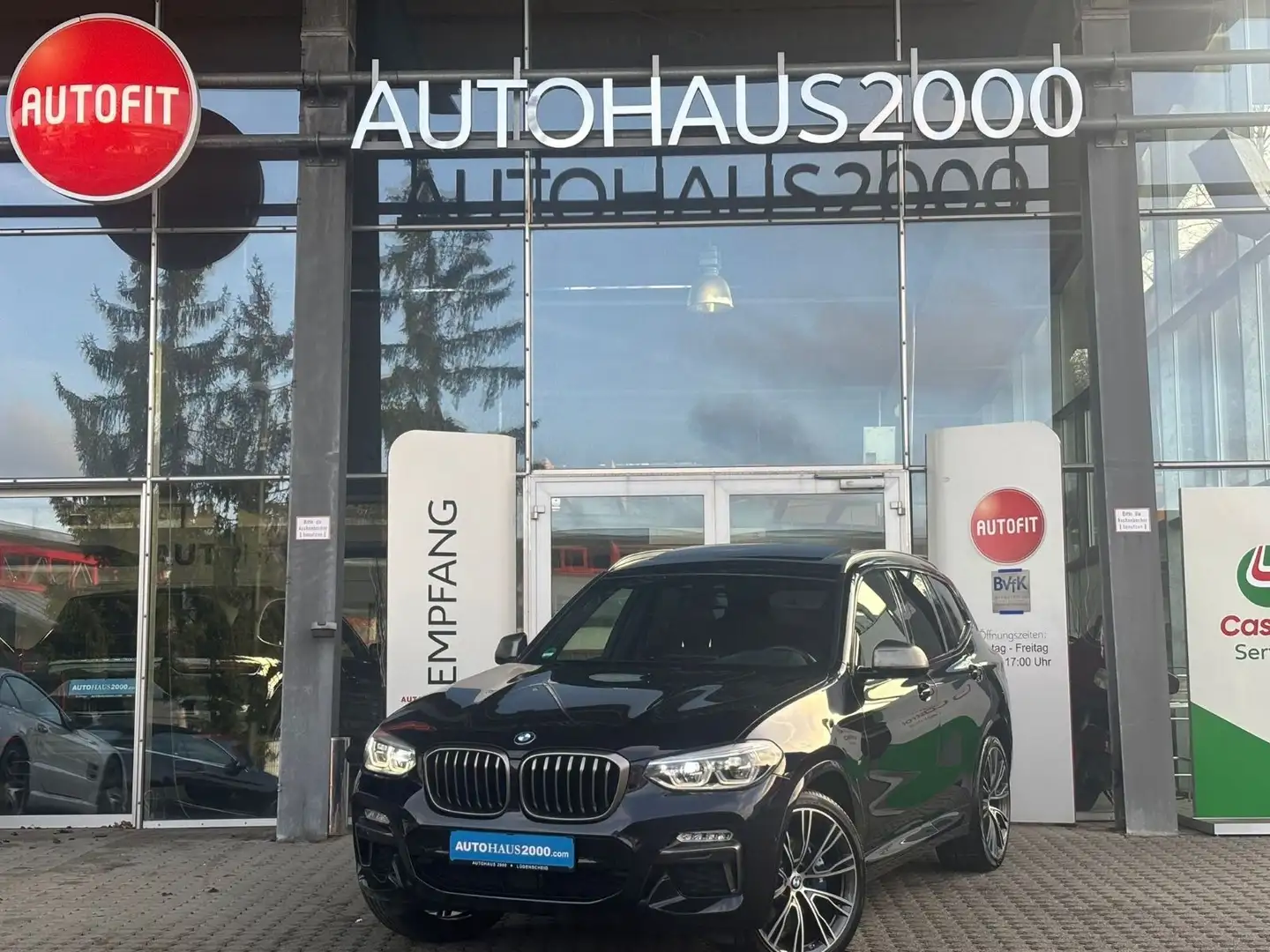 BMW X3 M40 d/PANO/21"/SBL/AHK/LED/RFK/HUD/CARPLAY/ Schwarz - 1