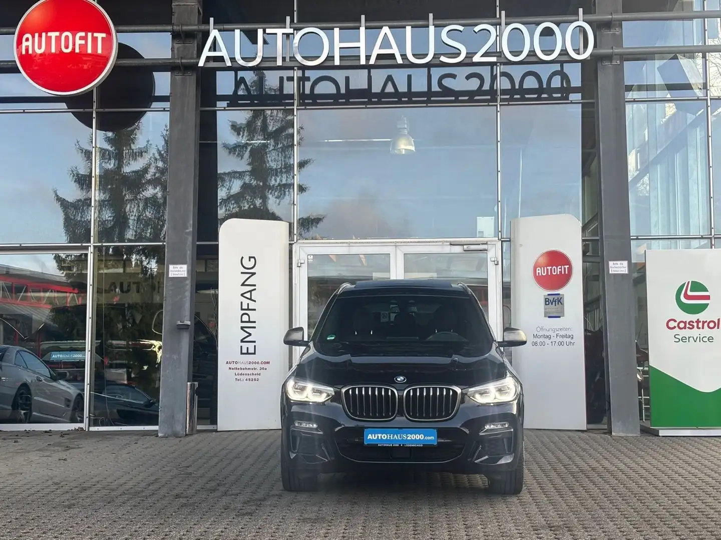 BMW X3 M40 d/PANO/21"/SBL/AHK/LED/RFK/HUD/CARPLAY/ Schwarz - 2