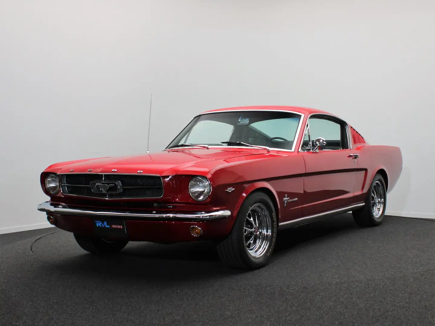 Ford Mustang USA 289 CI 1965 Fastback C-Code *Gerestaureerd* Piros - 1