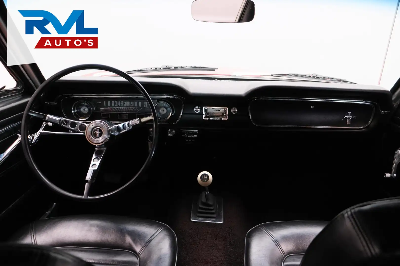 Ford Mustang USA 289 CI 1965 Fastback C-Code *Gerestaureerd* Rood - 2