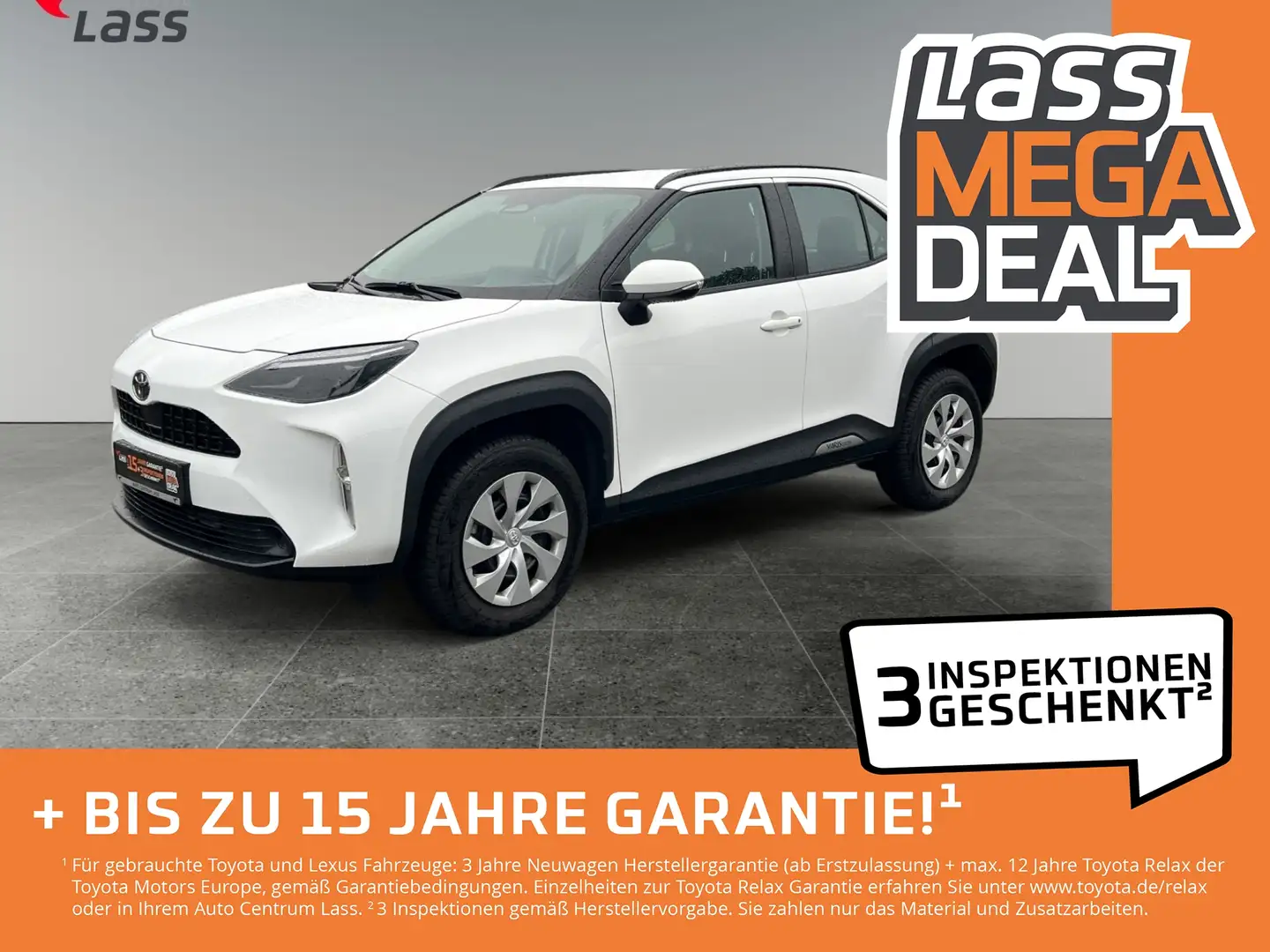Toyota Yaris Cross 1.5 E FWD Business Edition ACC AUT Weiß - 1