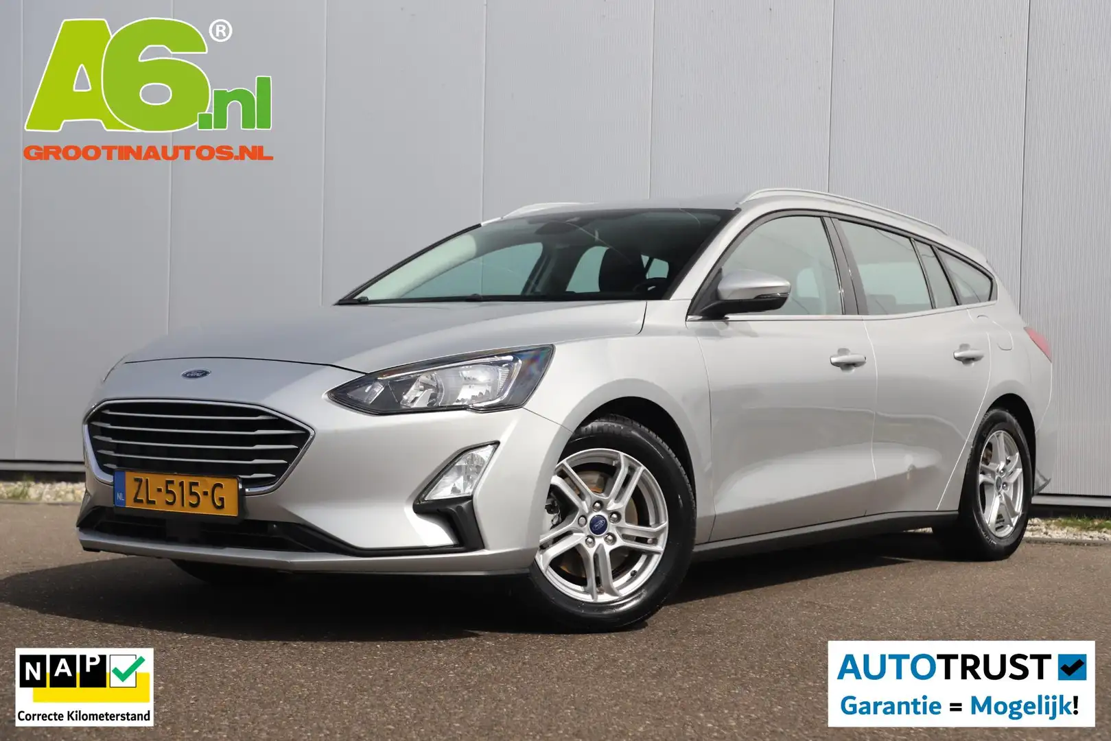 Ford Focus Wagon 1.0 EcoBoost Trend Edition Business 101PK Tr Grijs - 1