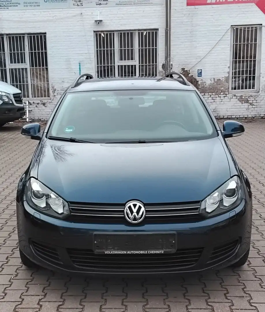 Volkswagen Golf VI Variant Comfortline. Automatikgetriebe Blau - 2