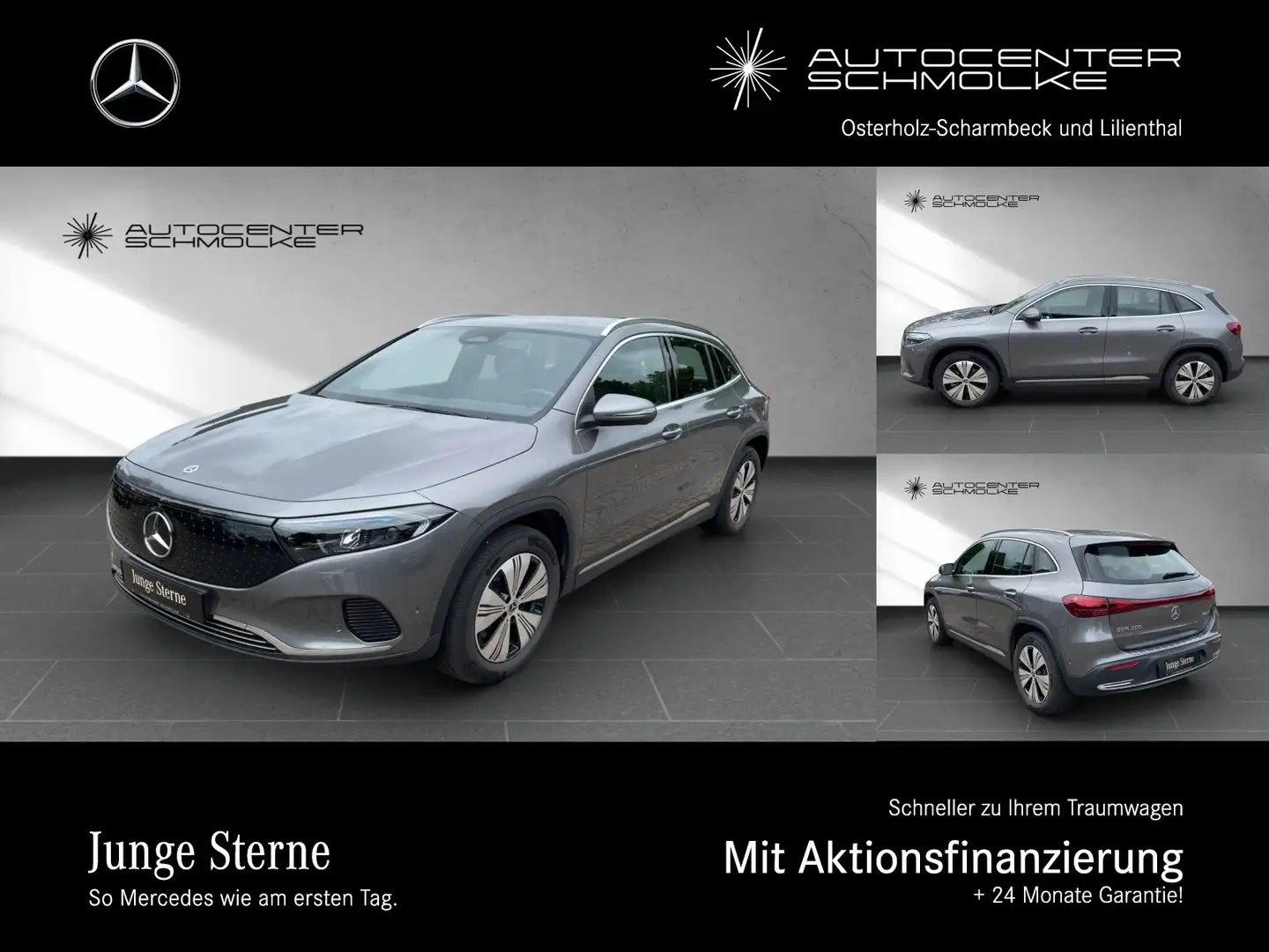 Mercedes-Benz EQA 300 EQA 300 4M AHK*DISTRONIC*TOTWINKEL*WINTER-PAKET* Gris - 1