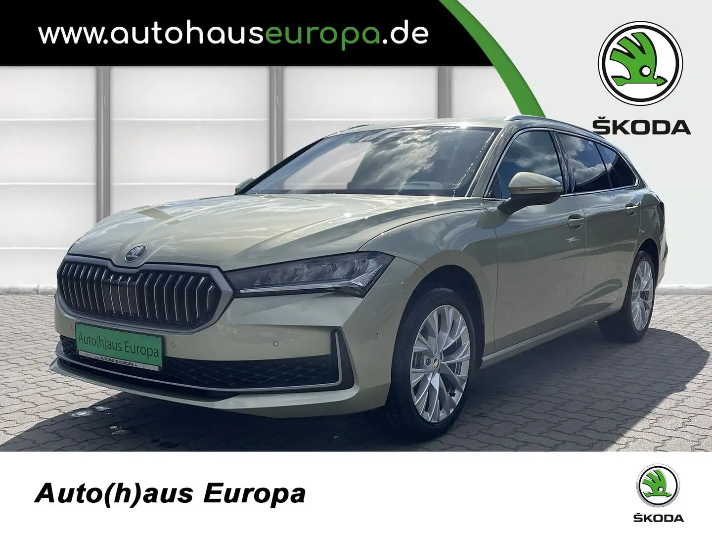 Skoda Superb Combi Selection 1.5 TSI mHEV DSG AHK ACC210 eKlapp Beige - 1