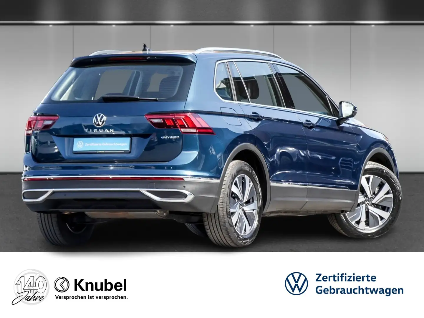 Volkswagen Tiguan Elegance eHybrid Matrix Navi AHK Leder Kamera T... Blau - 2