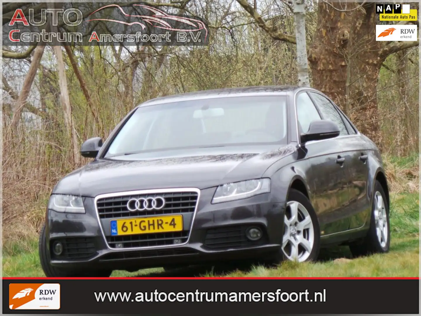 Audi A4 Limousine 1.8 TFSI Pro Line Business ( INRUIL MOGE Grijs - 1