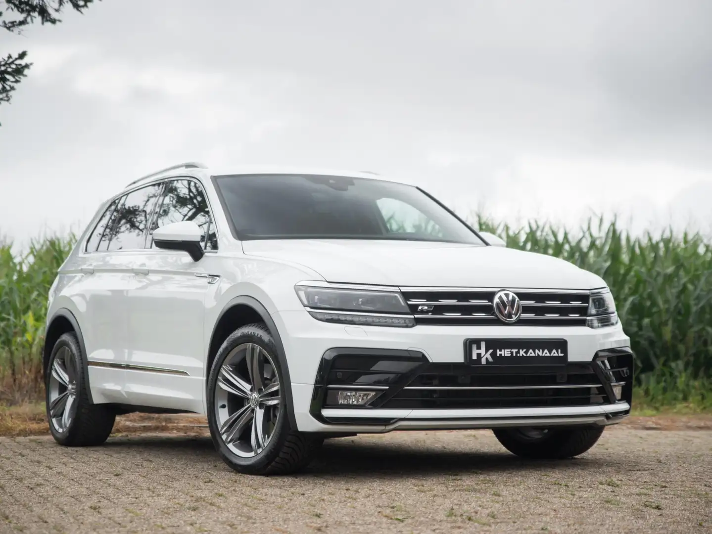 Volkswagen Tiguan 2.0 4Motion Highline 3x R-Line Leer Virtual ACC Blanc - 1