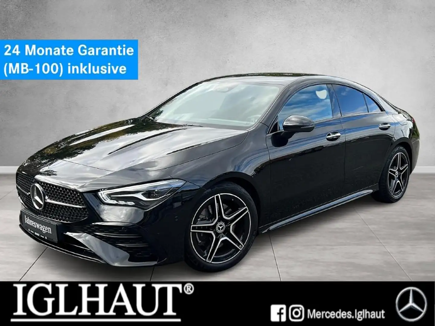 Mercedes-Benz CLA 200 AMG-Line TOTWINKEL NIGHT DISTRONIC LED Schwarz - 1